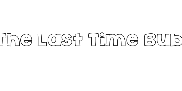 KG The Last Time Bubble Logo