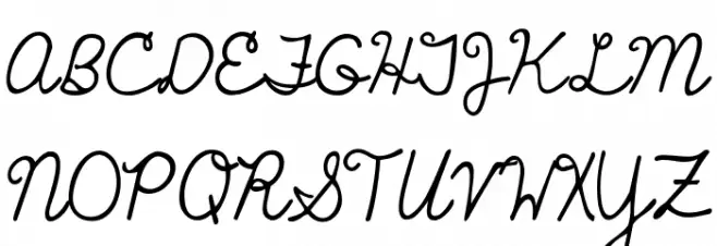 KG The Only Exception Alt Schriftart Groß