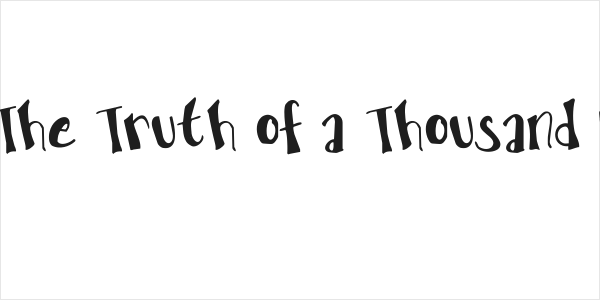 KG The Truth of a Thousand Lies Logo