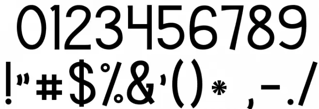 KG Thinking Out Loud Font OTHER CHARS