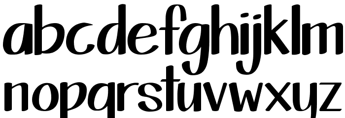 KG This Is Not Goodbye Font LOWERCASE