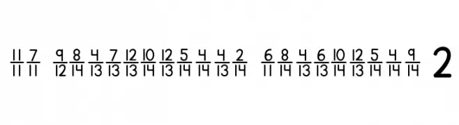 KG Traditional Fractions 2  les polices de caractères gratuit tlcharger