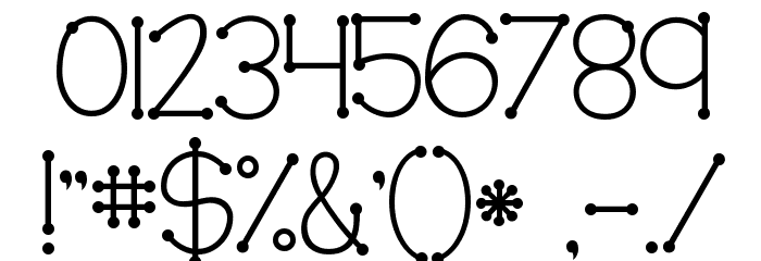 KG True Colors Font OTHER CHARS