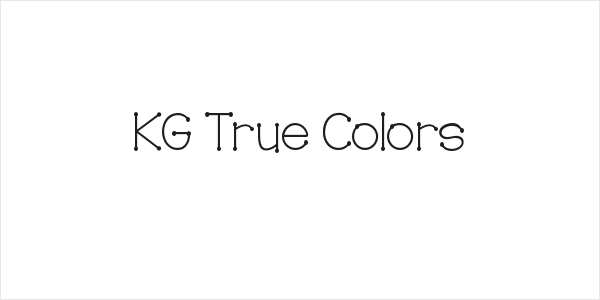 KG True Colors Logo