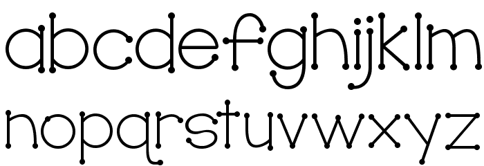 KG True Colors Font LOWERCASE