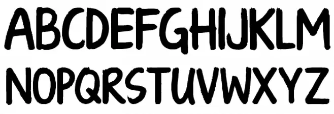 KG Turning Tables Schriftart Groß
