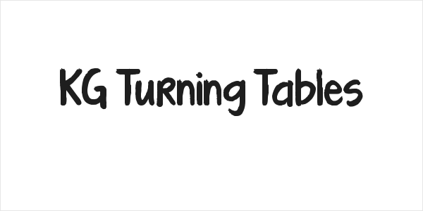 KG Turning Tables Logo