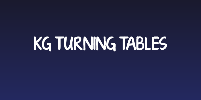 KG Turning Tables Social Header