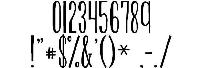 KG Two is Better Than One Font OTHER CHARS
