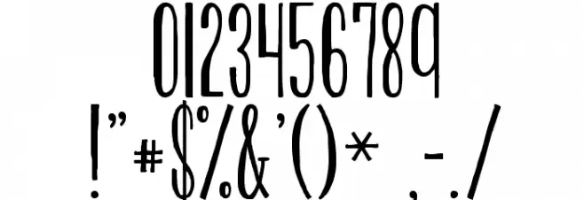 KG Two is Better Than One Font OTHER CHARS