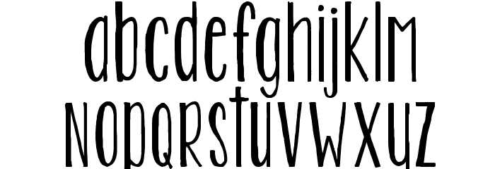 KG Two is Better Than One Font LOWERCASE