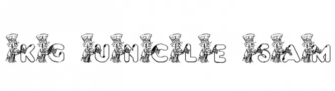 KG UNCLE SAM  font caratteri gratis