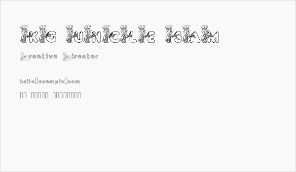 KG UNCLE SAM Business Card