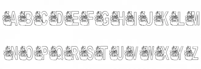 KG WINTERSNO Font OTHER CHARS