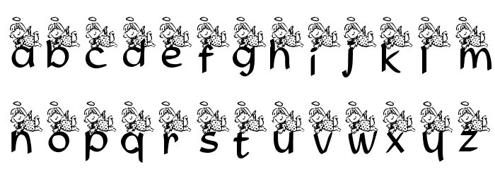 KG WP Font LOWERCASE