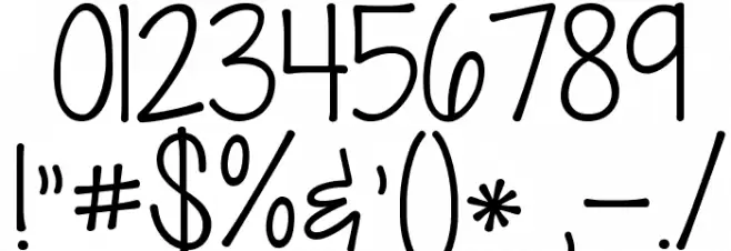 KG When Oceans Rise Font OTHER CHARS