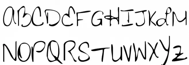 KG Who Needs Consistency 字体 大写