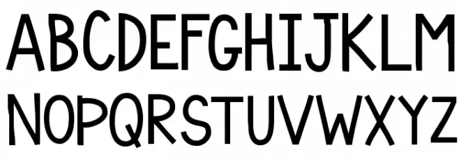 KG Who Tells Your Story Font Litere mari