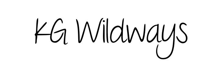 KG Wildways  Descarca Fonturi Gratis