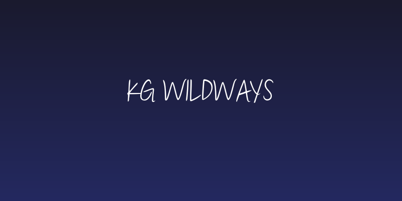 KG Wildways Social Header