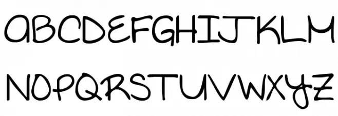 KG Written in the Stars Polices MAJUSCULES