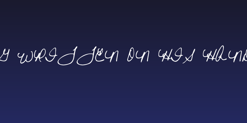 KG Written on His Hands Social Header