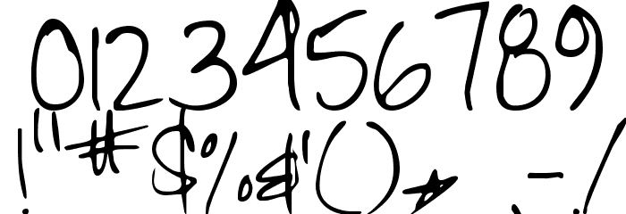 KG Zeyada Font OTHER CHARS