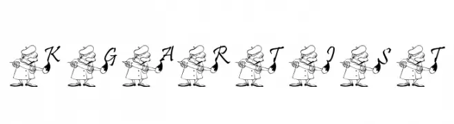 KGARTIST  Скачать бесплатные шрифты