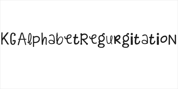KGAlphabetRegurgitation Logo