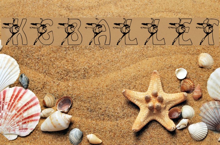KGBALLET Font examples
