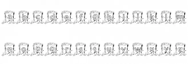 KGBEACH1 फ़ॉन्ट लोअरकेस