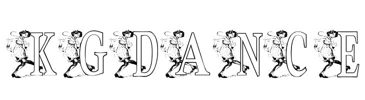 KGDANCE  Free Fonts Download