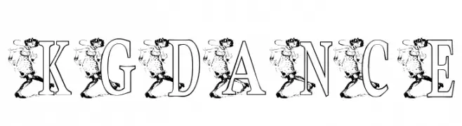 KGDANCE  font caratteri gratis