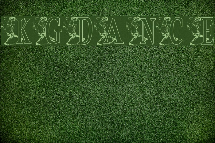 KGDANCE Font examples