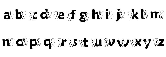 KGFAIRY Font LOWERCASE
