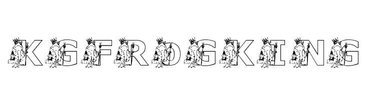 KGFROGKING  Descarca Fonturi Gratis