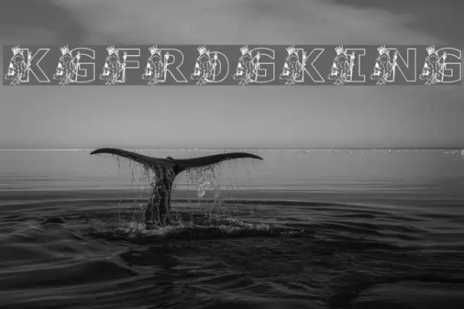 KGFROGKING Font examples