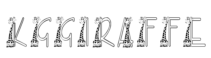 KGGIRAFFE  لخطوط تنزيل
