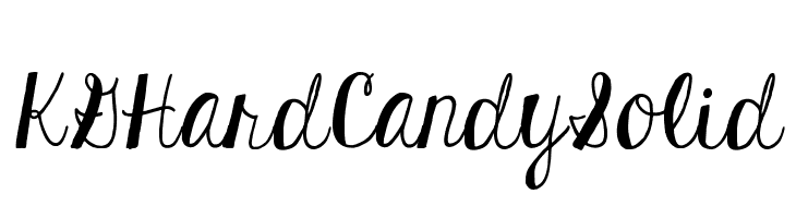 KGHardCandySolid  Descarca Fonturi Gratis
