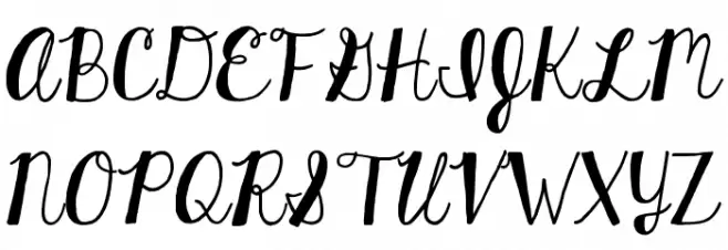 KGHardCandySolid Schriftart Groß