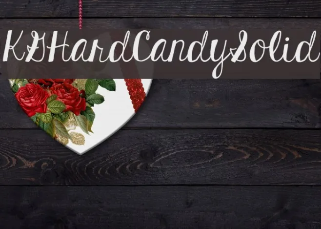 KGHardCandySolid Example 1