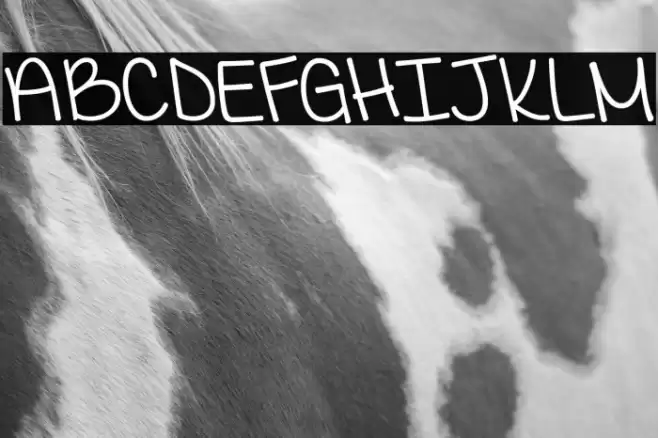 KGIWantCrazy Font examples