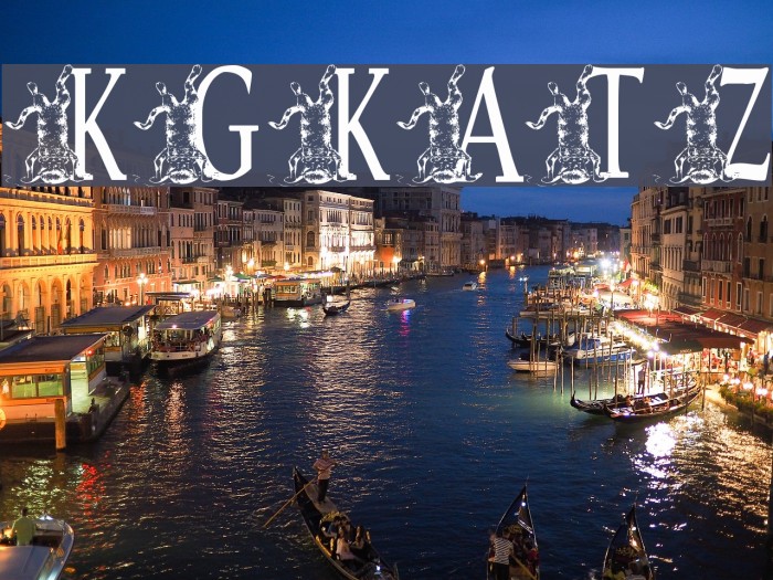 KGKATZ2 Font examples