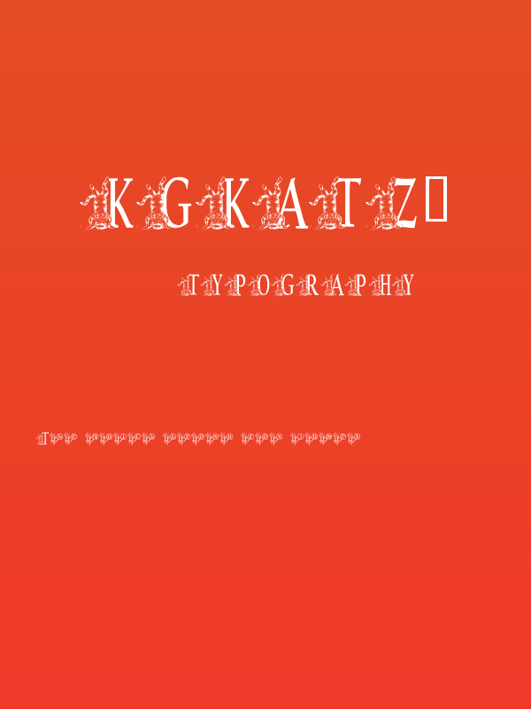 KGKATZ2 Poster