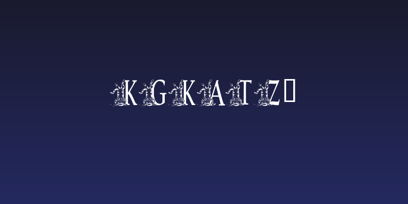 KGKATZ2 Social Header