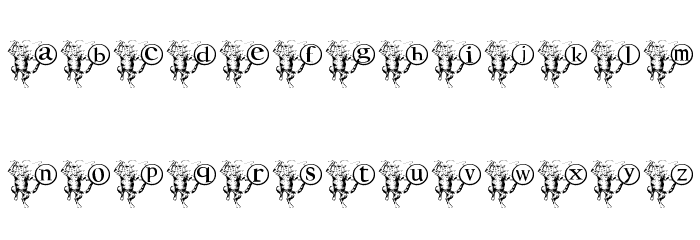 KGKATZ2 Font LOWERCASE