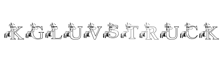 KGLUVSTRUCK Font