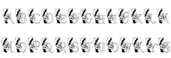 KGRAIN2 Font UPPERCASE