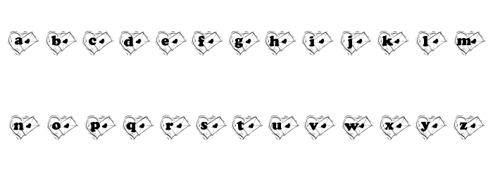 KGVMICE Font LOWERCASE