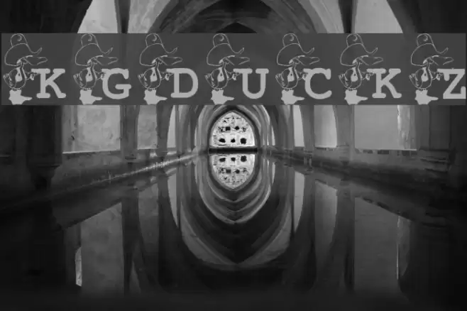 KG_DUCKZ Font examples